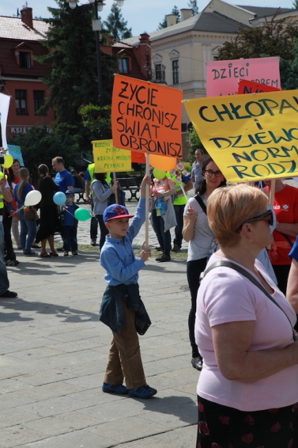 Marsz w Myślenicach