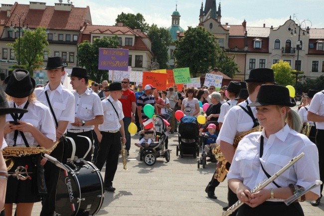 Marsz w Myślenicach