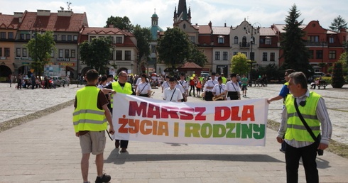 Marsz w Myślenicach