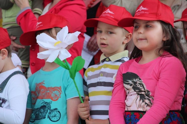 Piknik rodzinny na łowickich Błoniach