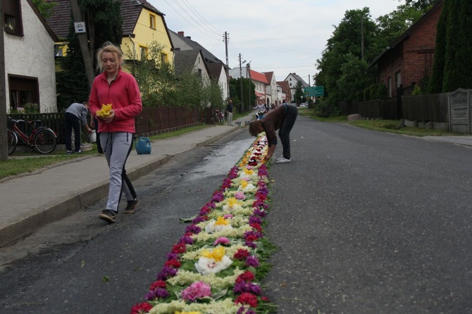 Procesja Bożego Ciała w Zalesiu Śląskim