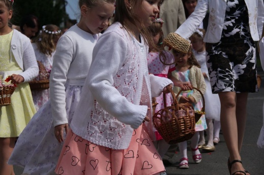 Procesja Bożego Ciała w Zalesiu Śląskim