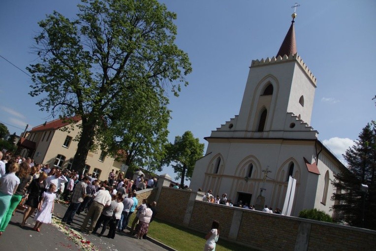 Procesja Bożego Ciała w Zalesiu Śląskim