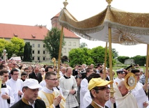 Boże Ciało w Krakowie - Msza św. na Wawelu