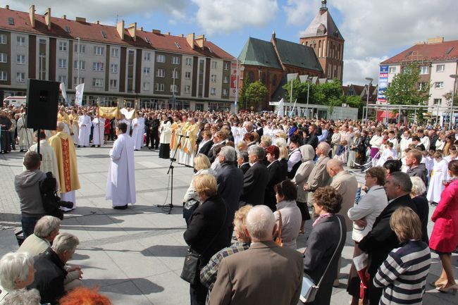 Procesja Bożego Ciała w Koszalinie