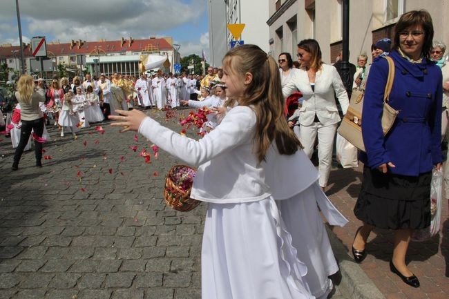 Procesja Bożego Ciała w Koszalinie