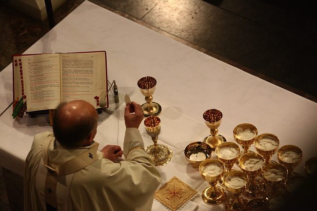 Tłumy szły za Chrystusem