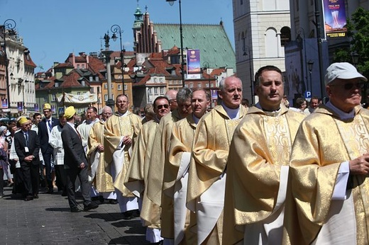 Tłumy szły za Chrystusem