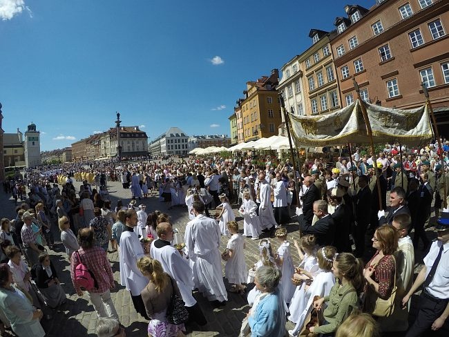 Tłumy szły za Chrystusem