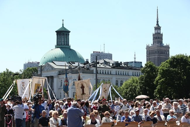 Tłumy szły za Chrystusem