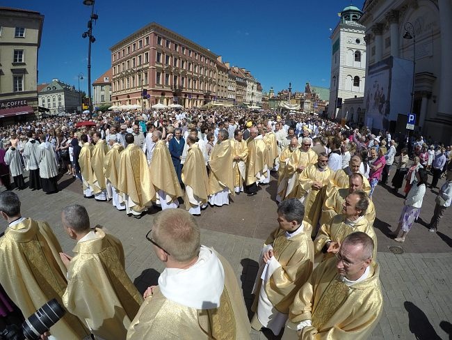 Tłumy szły za Chrystusem