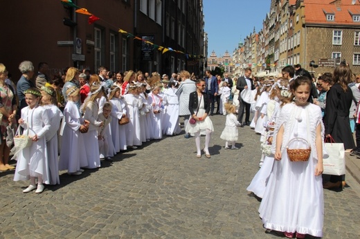 Uroczystość Bożego Ciała w Gdańsku 