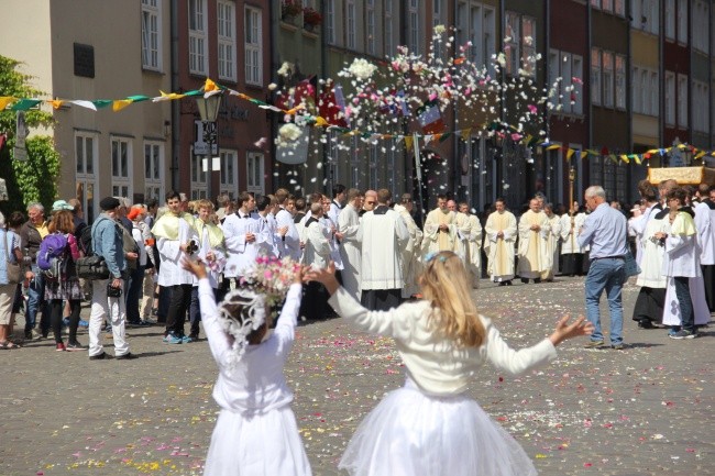 Uroczystość Bożego Ciała w Gdańsku 