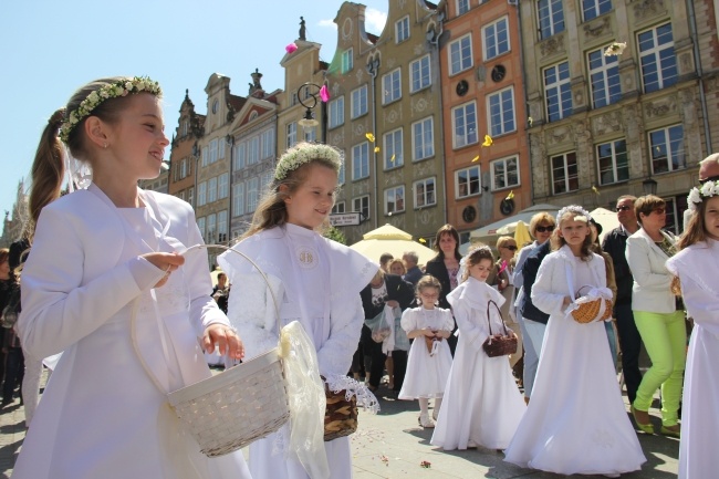 Uroczystość Bożego Ciała w Gdańsku 