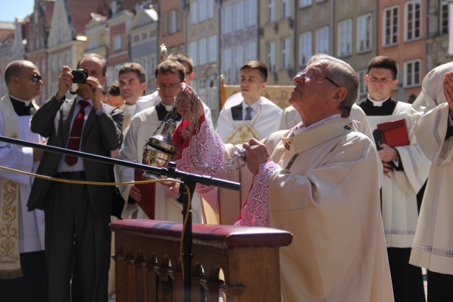 Uroczystość Bożego Ciała w Gdańsku 