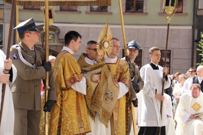 Centralna procesja Bożego Ciała we Wrocławiu