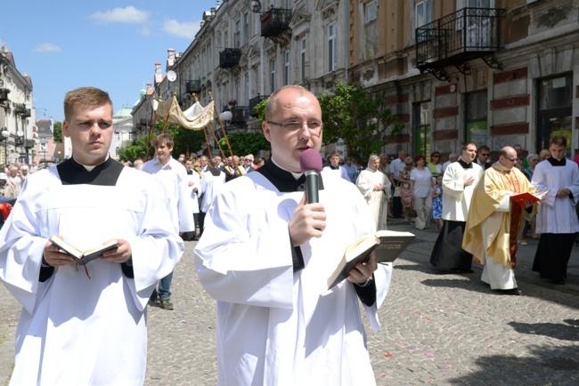 Procesja Bożego Ciała w Radomiu