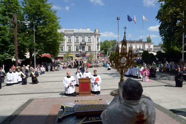 Procesja Bożego Ciała w Radomiu