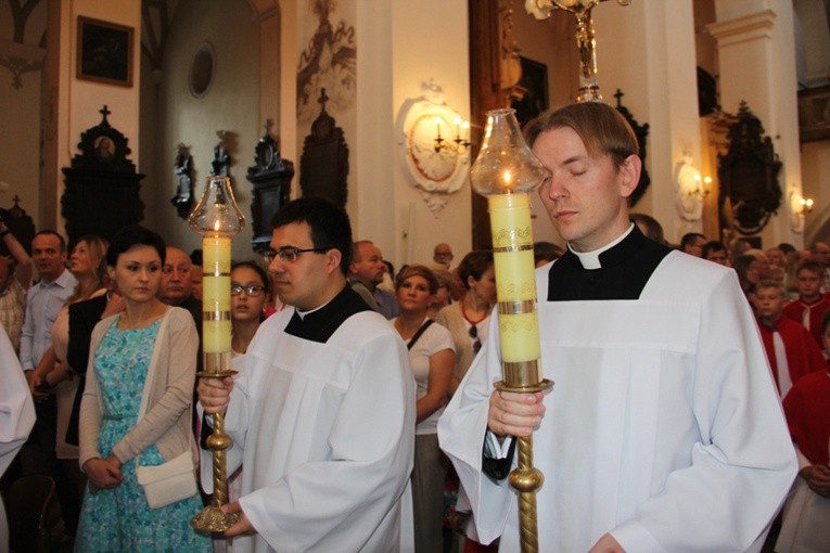 Boże Ciało w Łowiczu - Eucharystia