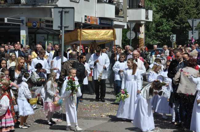 Procesja Bożego Ciała w Kołobrzegu