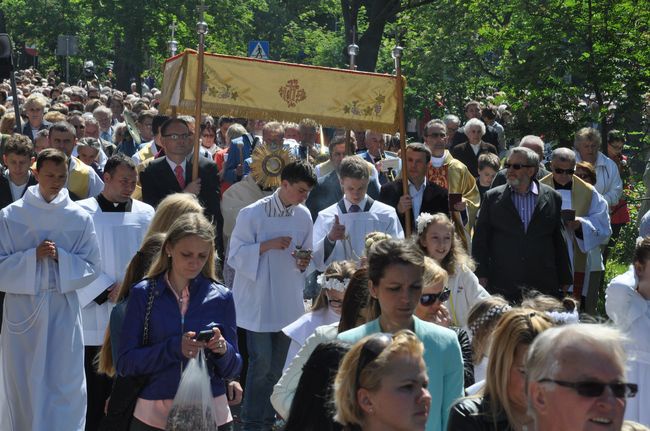 Procesja Bożego Ciała w Kołobrzegu