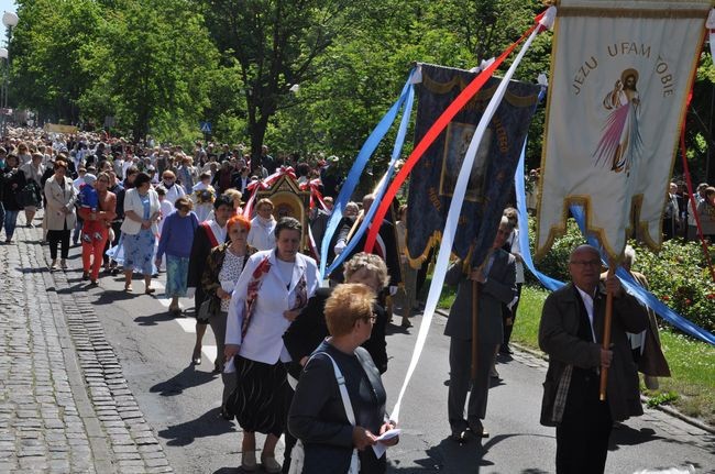 Procesja Bożego Ciała w Kołobrzegu