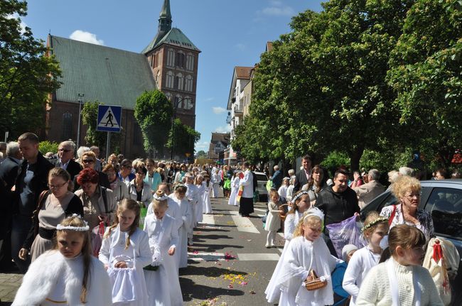 Procesja Bożego Ciała w Kołobrzegu