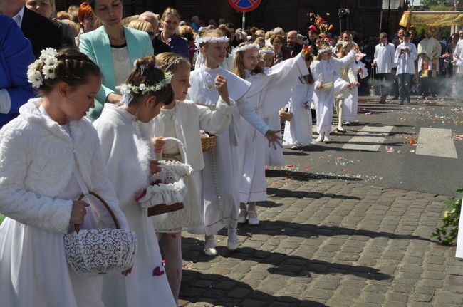 Procesja Bożego Ciała w Kołobrzegu