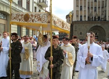 Procesja wyruszyła sprzed katedry św. Mikołaja w Bielsku-Białej