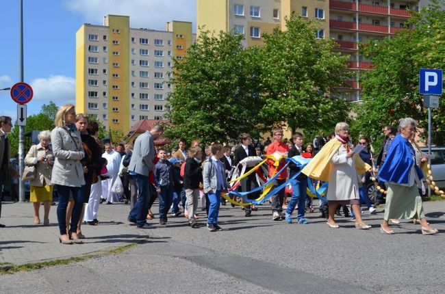 Procesja Bożego Ciała w Słupsku