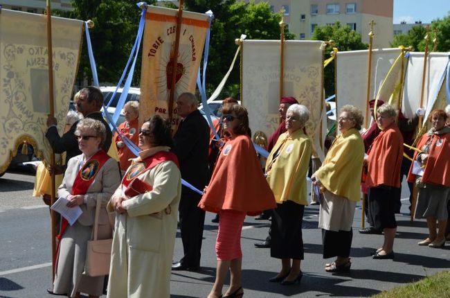 Procesja Bożego Ciała w Słupsku