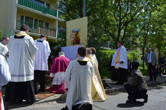 Procesja Bożego Ciała w Słupsku