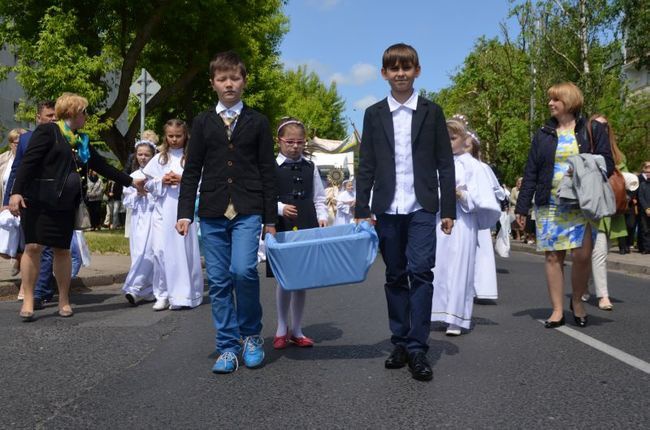 Procesja Bożego Ciała w Słupsku