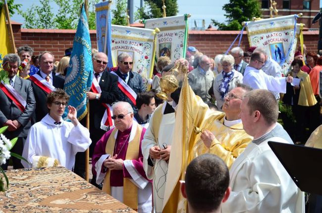 Procesja Bożego Ciała w Słupsku