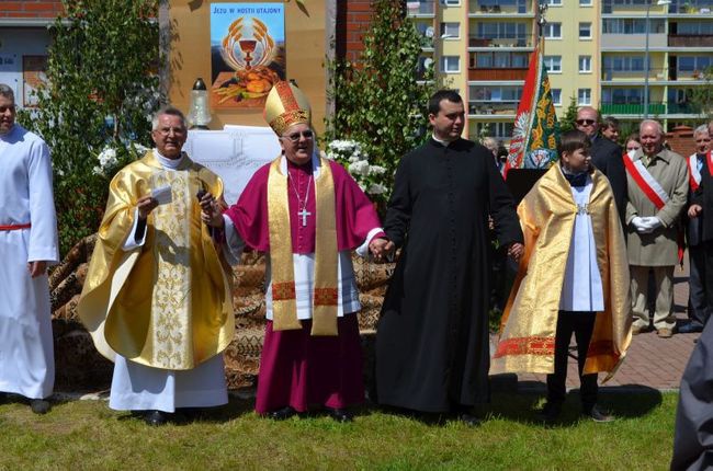 Procesja Bożego Ciała w Słupsku