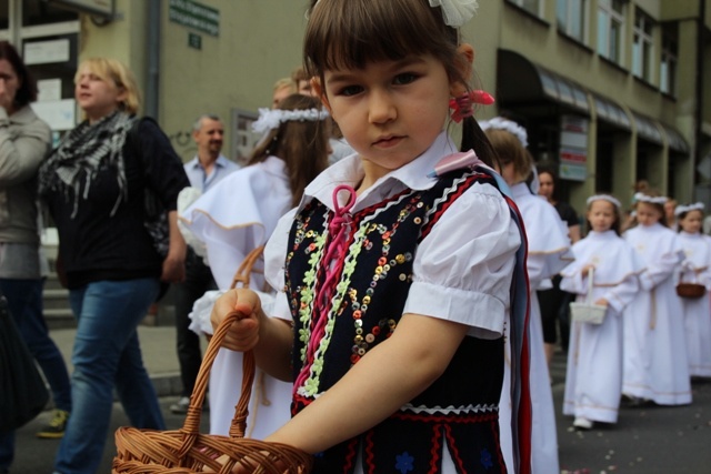 Procesja Bożego Ciała ulicami Bielska-Białej