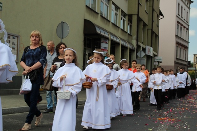 Procesja Bożego Ciała ulicami Bielska-Białej