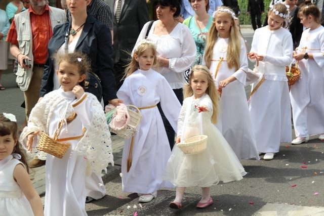 Procesja Bożego Ciała ulicami Bielska-Białej