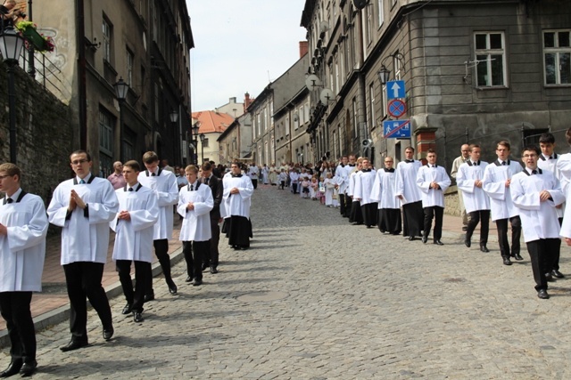 Procesja Bożego Ciała ulicami Bielska-Białej