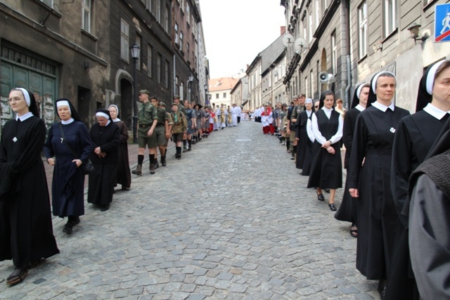 Procesja Bożego Ciała ulicami Bielska-Białej