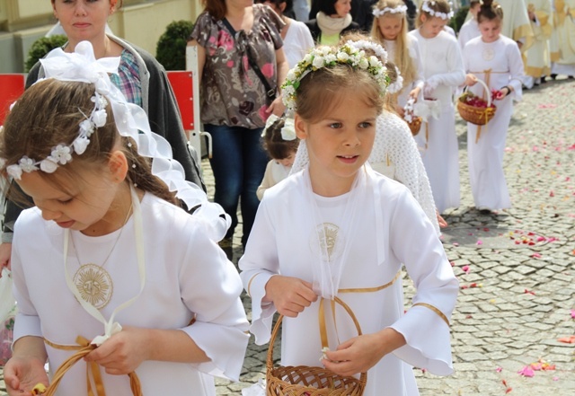 Procesja Bożego Ciała ulicami Bielska-Białej