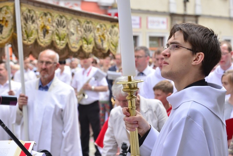 Boże Ciało - 1. i 2. ołtarz