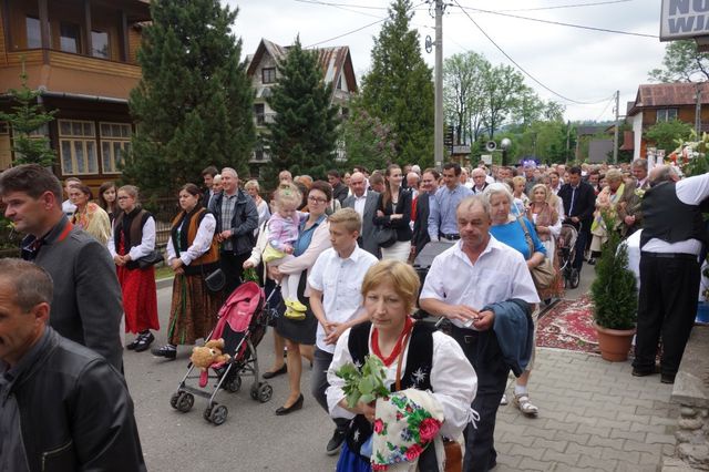 Boże Ciało w Poroninie