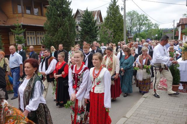 Boże Ciało w Poroninie