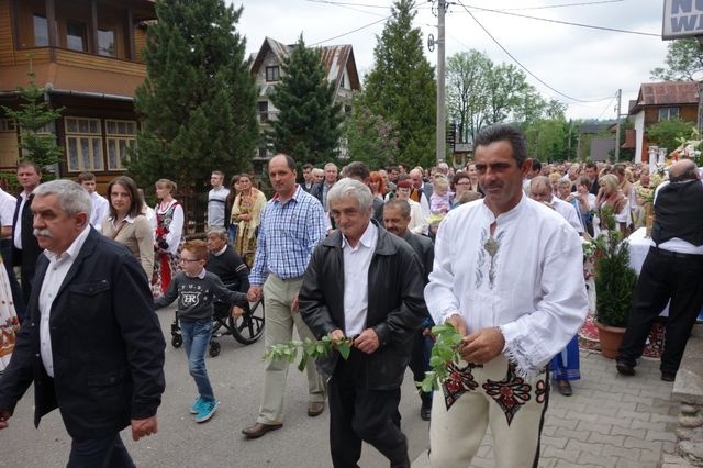 Boże Ciało w Poroninie