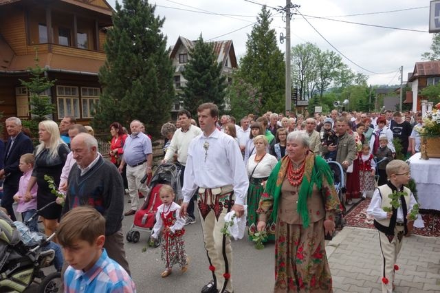 Boże Ciało w Poroninie