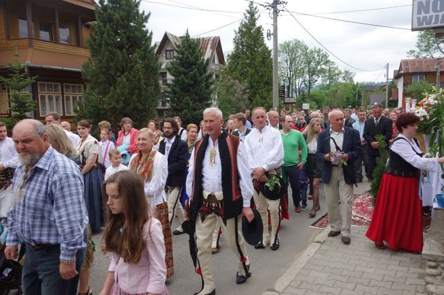 Boże Ciało w Poroninie