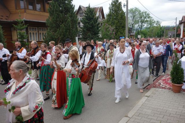 Boże Ciało w Poroninie