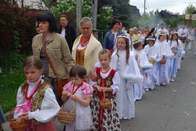 Boże Ciało w Poroninie