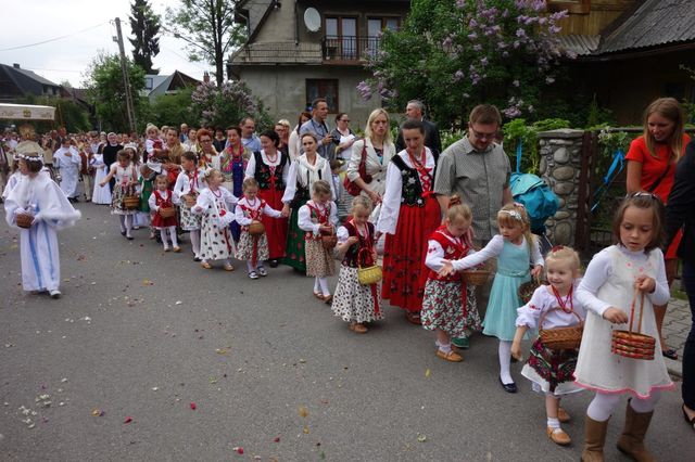 Boże Ciało w Poroninie